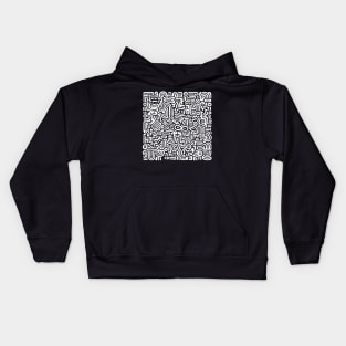 Pop Art Abstract Kids Hoodie